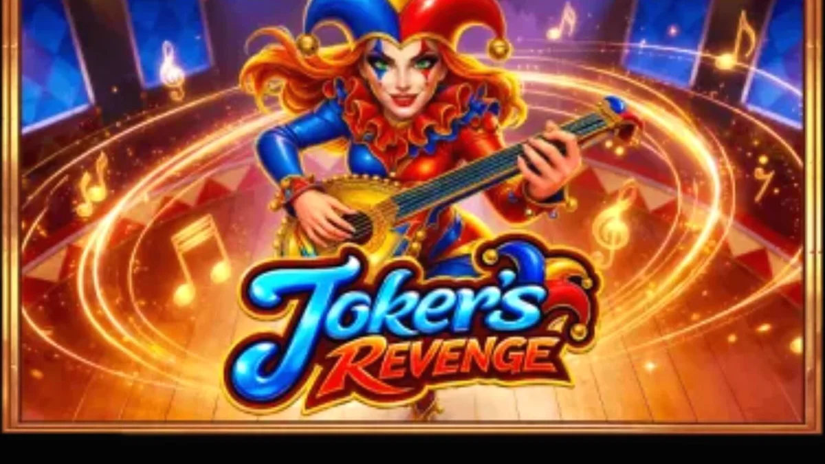 Interface do slot Joker's Revenge em um dispositivo móvel